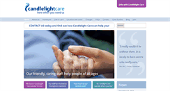 Desktop Screenshot of candlelightcare.co.uk